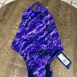 Waterproof Swimsuit One Piece Size M NWT